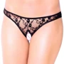 Женские трусики SoftLine - Thongs 2457, M/L (black): Вид Трусы