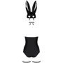 Костюм зайчика Obsessive Bunny black L/XL: Матеріал Полиамид