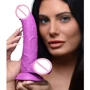 Фаллоимитатор Pop Peckers 7.5" Dildo Purple: Назначение Вагинальные