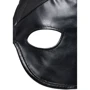 Маска Master Series Dungeon Demon Bondage Mask with Horns - Black фото 5