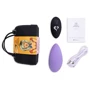 Вібратор в трусики FeelzToys Panty Vibrator Purple з пультом ДУ + сумочка-чохол: Для кого Для жінок