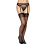 Панчохи під пояс SoftLine Stockings Вlack, 3 (5519)