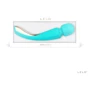 Вібромасажер LELO Smart Wand 2 Medium Ocean Blue: Призначення Кліторальні