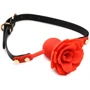 Кляп Master Series Blossom Silicone Rose Gag - Red