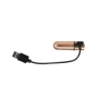 Вибропуля PowerBullet - First-Class Bullet 2.5" with Key Chain Pouch, Rose Gold фото 8