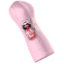 Мастурбатор с вибростимуляцией FOXSHOW Vibrating and Flashing Masturbation Cup Pink USB 7+7 Function, BS6300022: Материал Киберкожа, TPR (термопластичная резина), Пластик