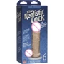 Фалоімітатор Doc Johnson The Realistic Cock 6 inch White - PVC: Тип Реалістичні