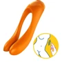 Вібратор на палець Satisfyer Candy Cane Orange: Призначення Кліторальні