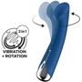 Вибратор Satisfyer Spinning G-Spot 1 Blue: Длина, см 16.5