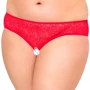 Жіночі стрінги SoftLine G-String Red, XL (2467)