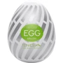 Мастурбатор-яйце Tenga Egg Brush із рельєфом у вигляді великої щетини