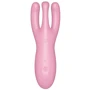 Клиторальный смарт вибратор Satisfyer Threesome 4 Pink с тремя пальчиками