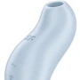 Вакуумный клиторальный стимулятор с вибрацией Satisfyer Pocket Pro 1 Blue: Тип управления Кнопочное