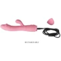 Вібратор Pretty Love Snappy Vibrator Flesh (рожевий): Діаметр, см 3.2