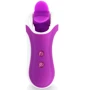 Стимулятор з імітацією оральних пестощів FeelzToys - Clitella Oral Clitoral Stimulator Purple: Довжина, см 11