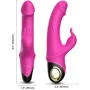 Вібратор BOSS Series Meteror Rabbit Vibrator Pink фото 7