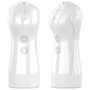 Мастурбатор FOXSHOW Vibrating and Flashing Masturbation Cup White (BS6300038) фото 6