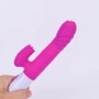 Вібратор BOSS FoxShow Silicone Heating and Thrusting Vibrator Purple: Призначення Для точки G