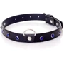 Нашийник із кристалами Fetish Boss Series - Collar Navy Blue Crystal (BS3300118)