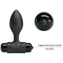 Анальная пробка LYBAILE Pretty Love Vibra Butt Plug Black фото 7