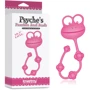 Анальний ланцюжок LoveToy Psyches Premium Anal Beads 10.5" Pink: Матеріал Силикон