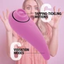 Пульсатор для клитора плюс вибратор FeelzToys - FemmeGasm Tapping & Tickling Vibrator Pink: Тип и форма Мини-вибраторы