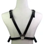 Портупея с фиксатором Women's PU Leather Chest Harness Caged Bra GREY: Производитель SKN