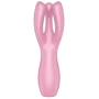 Клиторальный вибратор Satisfyer Threesome 3 Pink с тремя пальчиками: Назначение Клиторальные