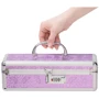 Кейс для зберігання секс-іграшок Powerbullet - Lockable Vibrator Case Purple з кодовим замком фото 3