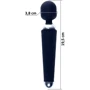 Вибромассажер Boss Series - Massager Power Wand USB Black 16 Function, BS2200037: Тип и форма Вибромассажер, Вибратор-микрофон