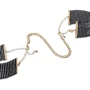 Прикраса-наручники Bijoux Indiscrets Desir Metallique Handcuffs - Black: Для кого унісекс