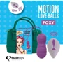 Вагінальні кульки з перловим масажем FeelzToys Motion Love Balls Foxy