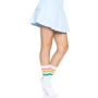 Шкарпетки жіночі в смужку Leg Avenue Pride crew socks Pansexual, 37–43 размер: Матеріал Полиэстер