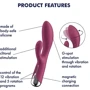 Вибратор-кролик Satisfyer Spinning Rabbit 1 Red: Назначение Для точки G