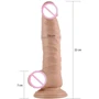 Фалоімітатор Lovetoy Real Extreme Dildo # 1 Flesh 8.5": Наявність вібрації  немає