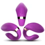 Вібратор Boss Series Couples Vibrator Purple (BS5200030-1): Тип і форма Вибромассажер