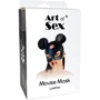 Кожаная маска мышки Art of Sex - Mouse Mask, черный: Производитель Art of Sex