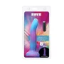 Светящийся в темноте фаллоимитатор ADDICTION - Rave - 8" Glow in the Dark Dildo - Blue Purple: Наличие вибрации Есть