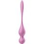 Вагинальные шарики с вибрацией Satisfyer Love Birds 1 Connect App Pink: Диаметр шарика, см 3.3