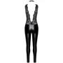 Комбінезон Noir Handmade F298 Libido Deep-V catsuit with collar and pearl chain Black, XL: Країна-виробник товару Польша