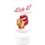 Масажний лубрикант Lick it Erotic Massage Gel Sparkling Wine & Strawberry, 50 мл