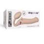 Безремневой страпон з вібрацією Strap-On-Me Vibrating Flesh L: Наявність вібрації є