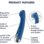 Вибратор Satisfyer Spinning G-Spot 1 Blue фото 7