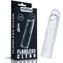 Насадка на пенис Flawless Clear Penis Sleeve Add 1'' фото 9