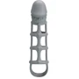 Ажурна насадка LYBAILE Penis Sleeve With Ball Strap, BI-026234: Матеріал силікон