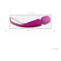 Вибромассажер LELO Smart Wand 2 Large Deep Rose: Тип и форма Вибратор-микрофон