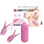 Виброзажимы для груди с электростимуляцией PRETTY LOVE - Nipple Clip, BI-014861