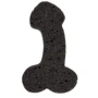 Губка для ванної Sponge Willy Black, 19 см