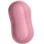 Вакуумний стимулятор із вібрацією Satisfyer Cotton Candy Light Red: Довжина, см 8.6