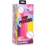 Фалоімітатор Pop Peckers 7.5" Dildo Pink: Мошонка є